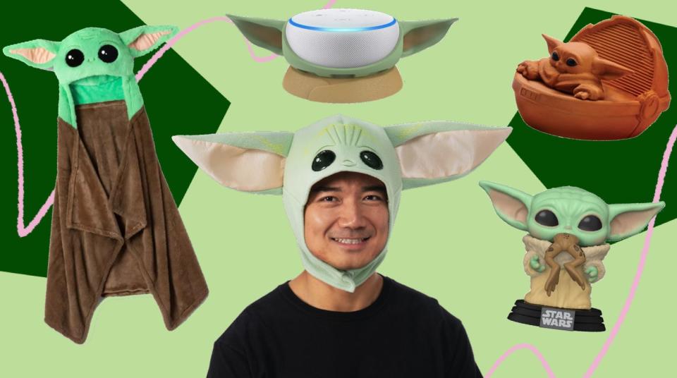 In honor of the second season of &ldquo;The Mandalorian," this Baby Yoda merch is out of this world.  (Photo: HuffPost)