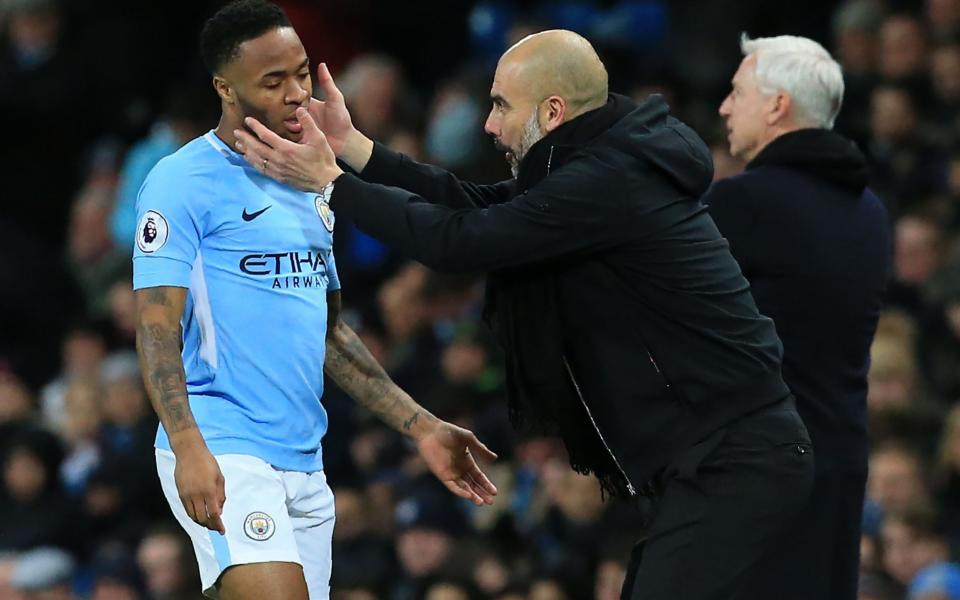 Pep Guardiola has suggested that Raheem Sterling is an “incredible” person in the face of racism that the Manchester City manager believes is a society-wide problem.