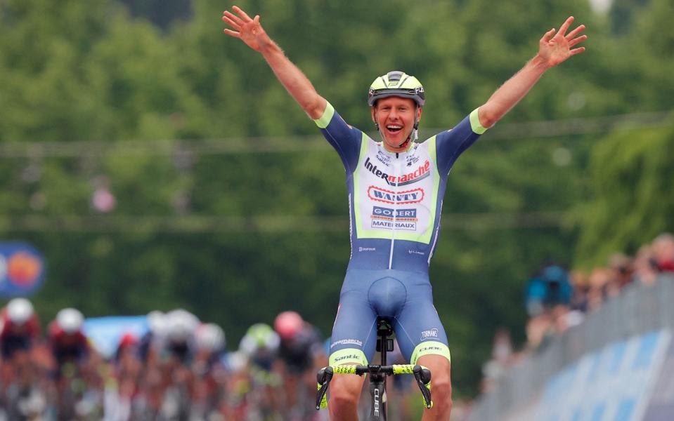 Taco van der Hoorn – Taco van der Hoorn denies favourites to win from breakaway at Giro d'Italia - GETTY IMAGES