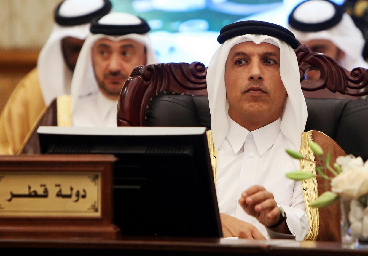Qatari Minister of Finance Ali Shareef al-Emadi (AFP via Getty Images)
