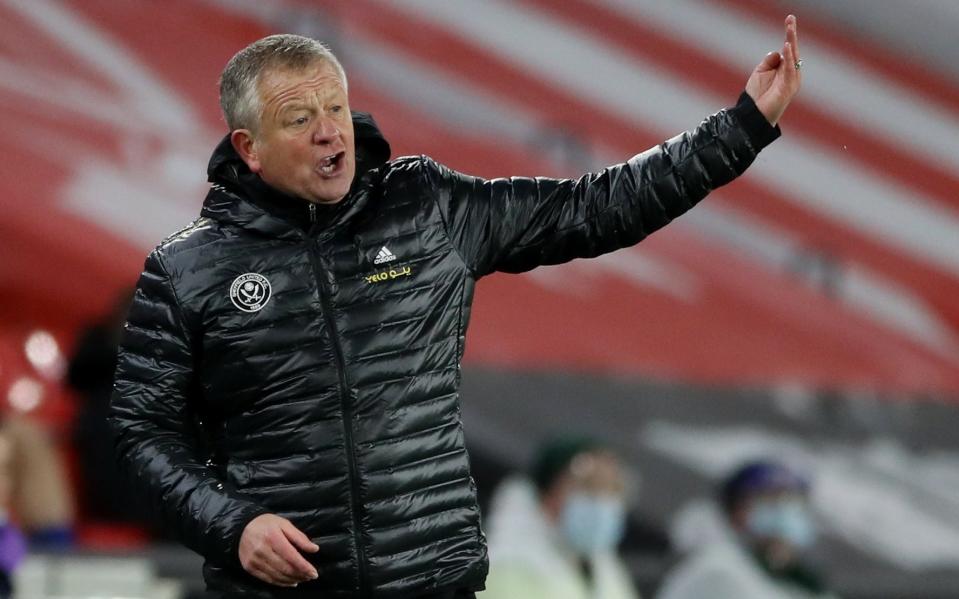 Chris Wilder - Chris Wilder: ‘I’m more than just an aggressive northerner in a tracksuit’ - Reuters/Nick Potts