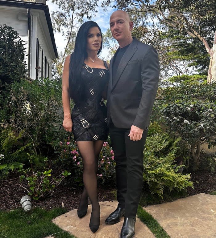 Jeff Bezos y Lauren Sánchez