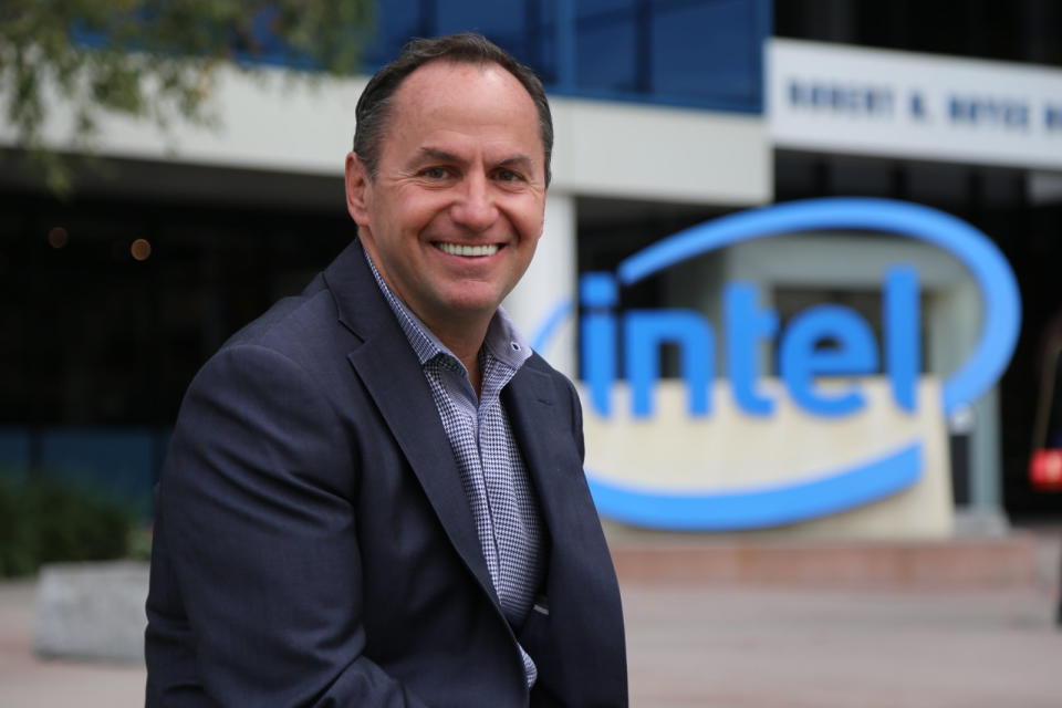 Intel has announced that the company's interim CEO now has the job on a full-