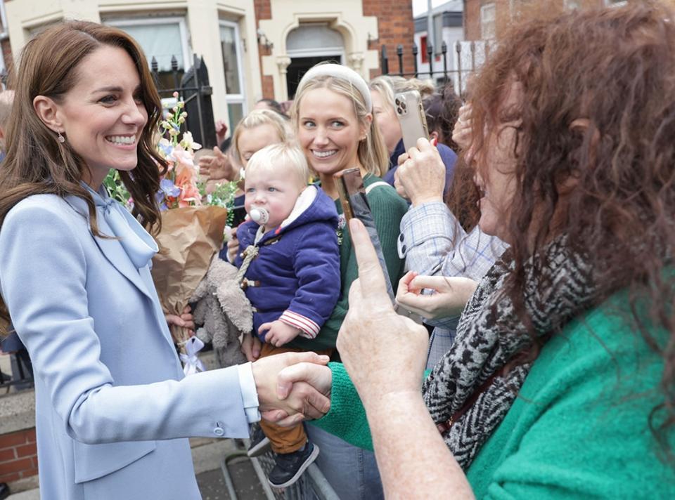 Kate Middleton, Heckler, Belfast, Northern Ireland