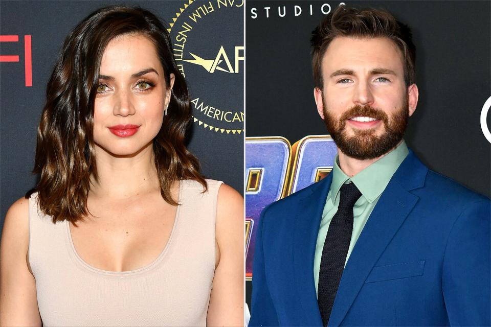 Ana de Armas, Chris Evans