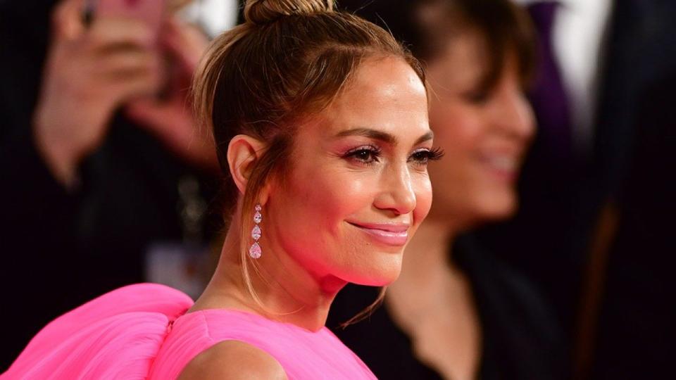 The superstar revealed we can soon nab a bottle of the J.Lo glow from her first skincare collection.