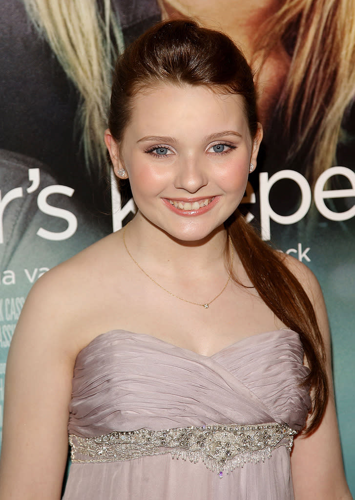 My Sisters Keeper NY Premiere 2009 Abigail Breslin