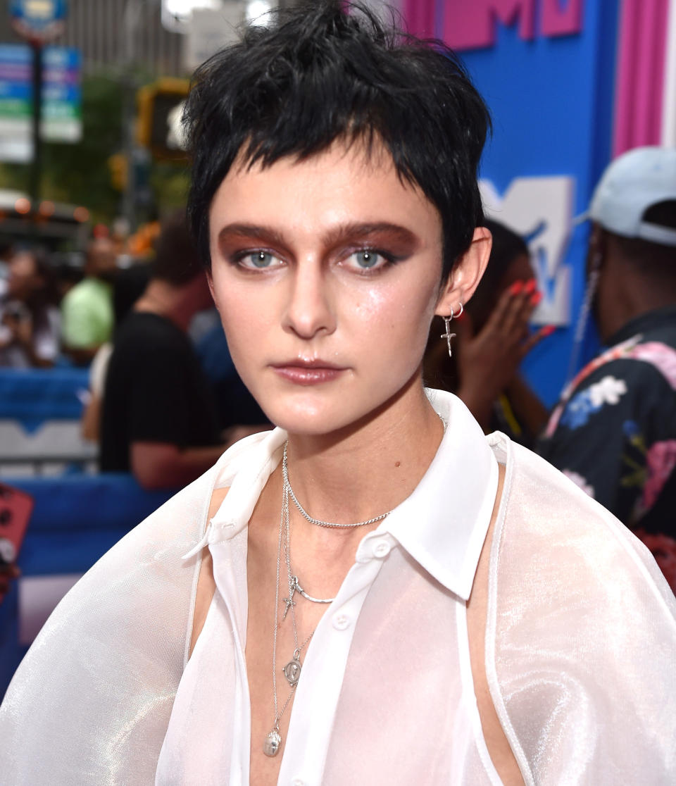 Morgan Saint at the 2018 MTV Video Music Awards. (Photo: John Shearer/Getty Images for MTV)