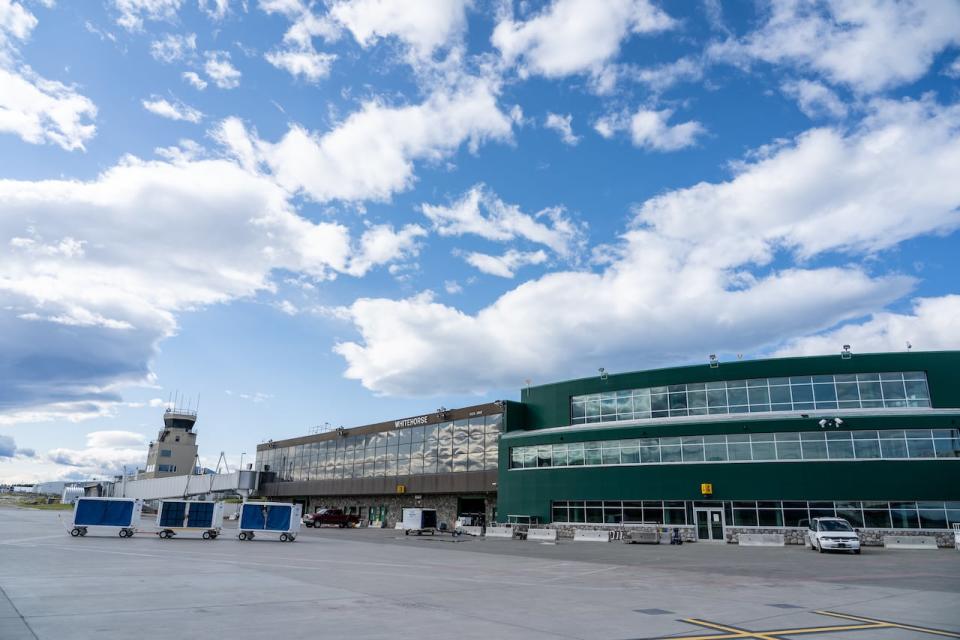 Erik Nielsen International Airport in Whitehorse.