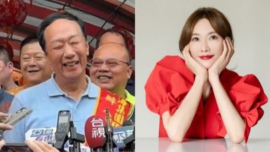 郭台銘宣布獨立參選總統，近來一度傳出邀台灣第一名模林志玲當副手。（圖／資料室）