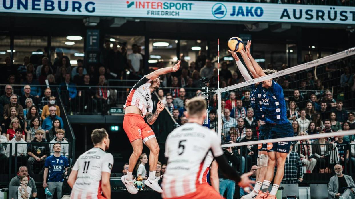 Lüneburgs Volleyballer verlieren klar