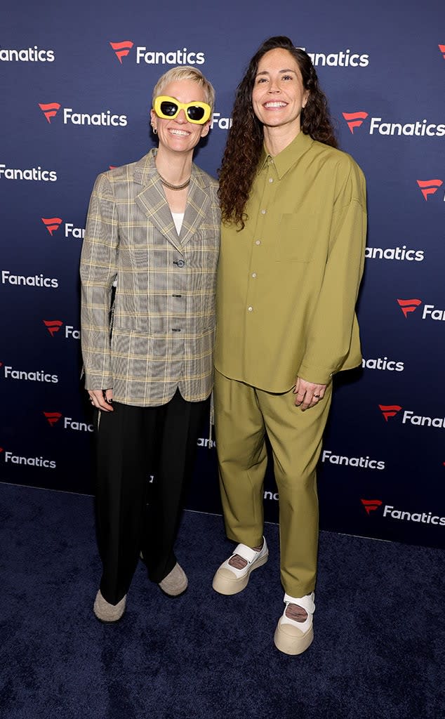 <p>Megan Rapinoe & Sue Bird</p>