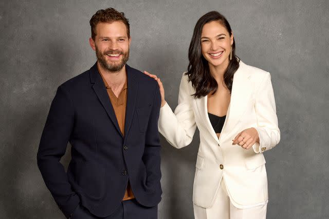 Heart of Stone' Costars Gal Gadot and Jamie Dornan Bonded Over Being 'Girl  Parents' (Exclusive)