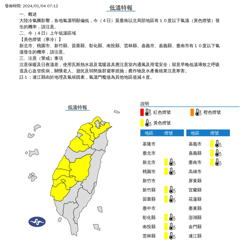 （圖取自中央氣象署網站）