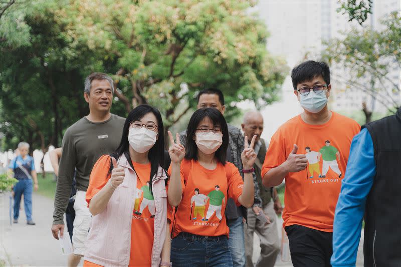 9日是世界腦中風日，台灣腦中風關懷協會，發起「每天萬步走」。（圖／台灣腦中風關懷協會）