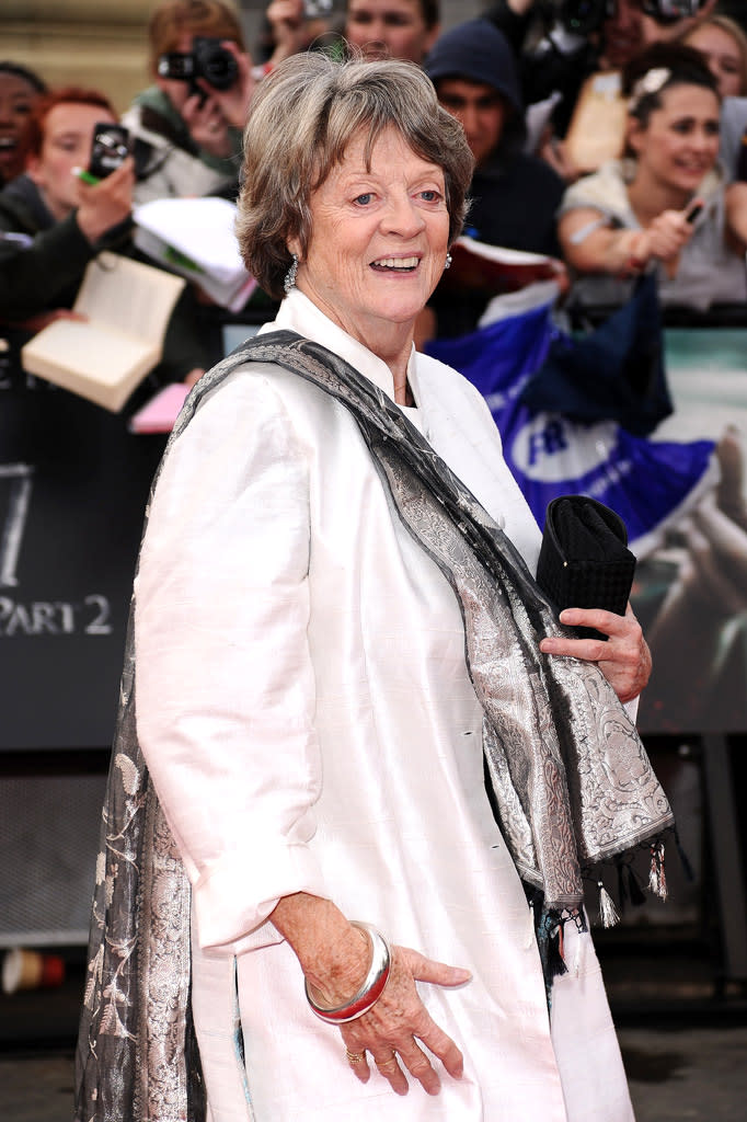 Maggie Smith Harry Potter And The Deathly Hollows Part World Premiere