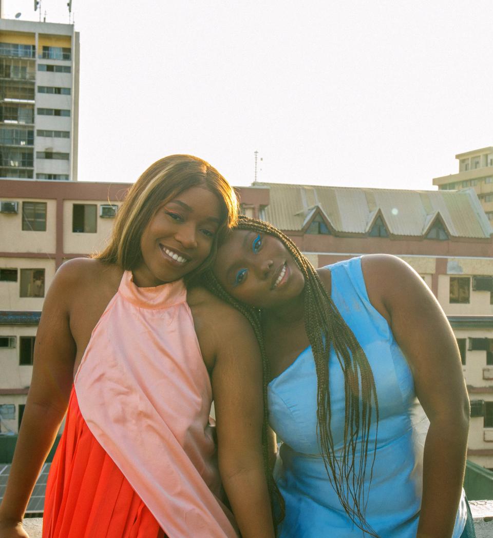 Olayinka Owoseni and Yvette Ogungbe, the women behind Lagos-based collective Kan Àwa