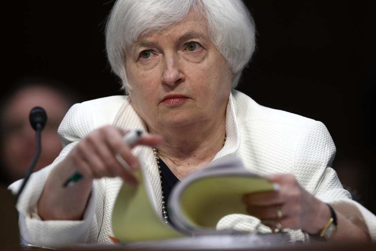 Fed Chair Janet Yellen Credit: GETTY IMAGES/AFP | Win McNamee