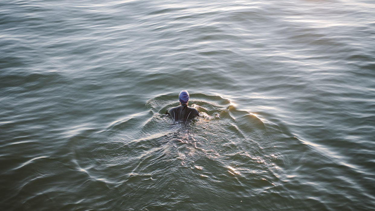 Open water swimming is great for both body and mind.