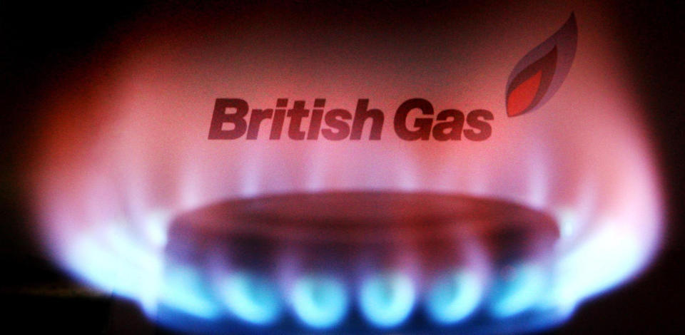 File photo dated 20/04/07 of a British Gas bill behind a burning hob as British Gas's residential arm increased profits by 3.2\% in the first half of this year.File photo dated 00/00/00