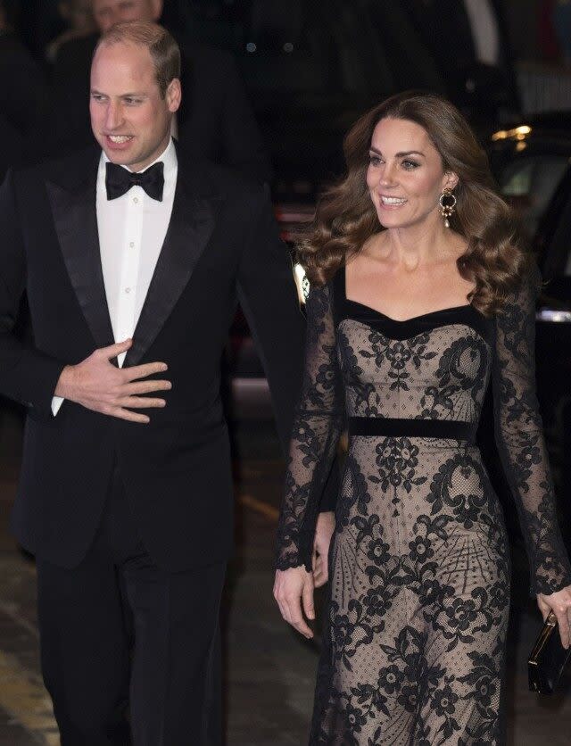 The Duchess of Cambridge wowed in an Alexander McQueen gown.