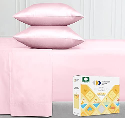 Cotton Sateen Sheet Set