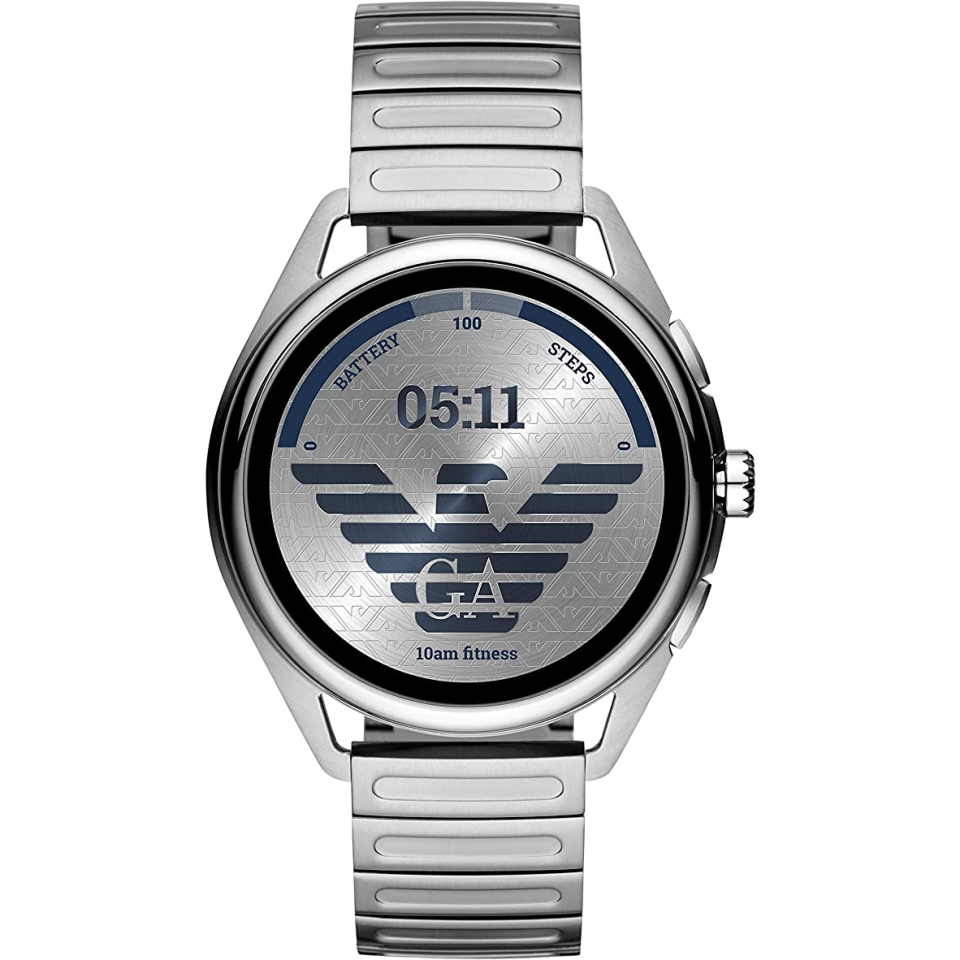 stainless steel smartwatch