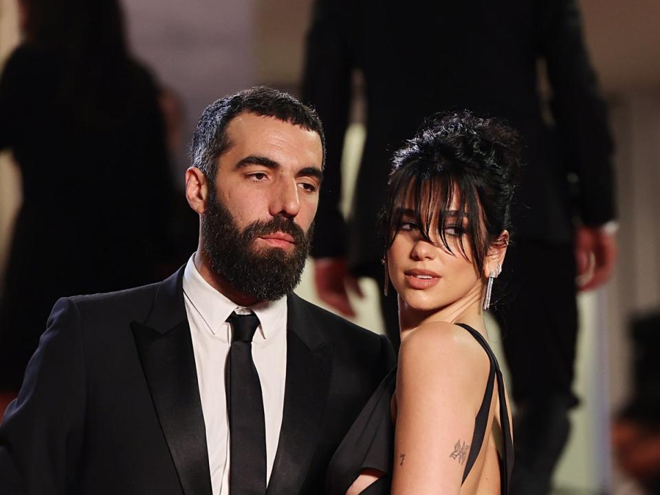 Romain Gavras and Dua Lipa (Getty Images)