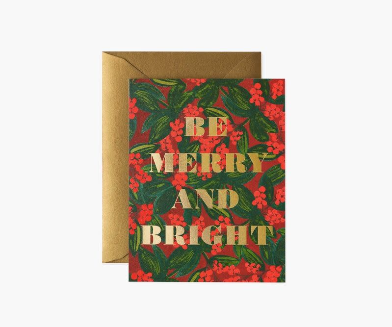 14) Merry Berry Greeting Card