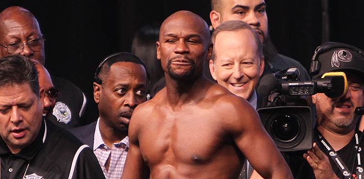 Floyd Mayweather smirk