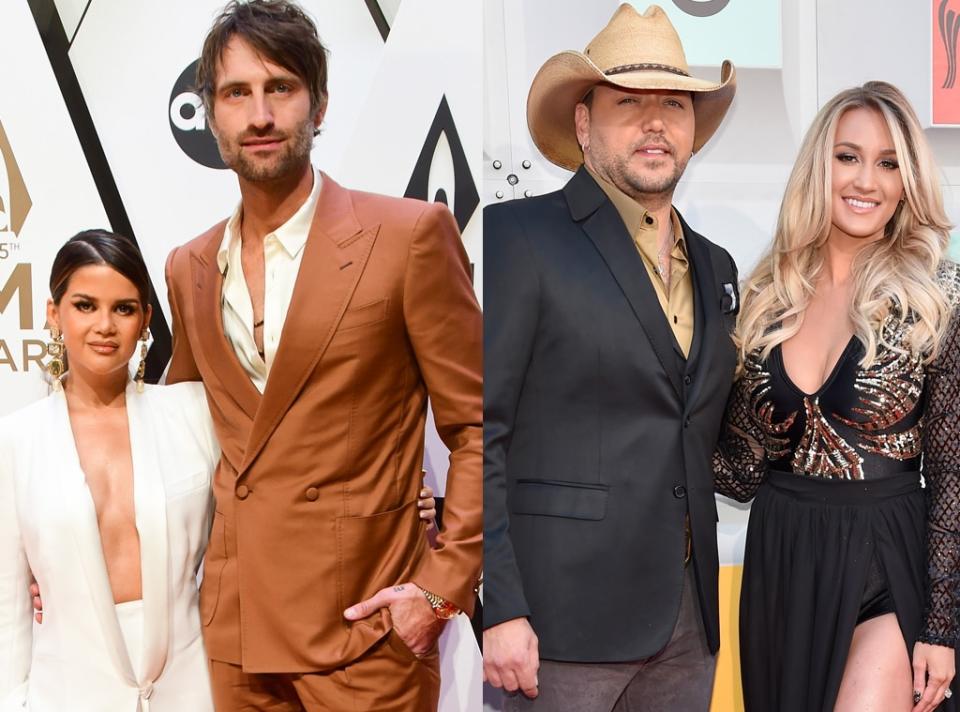 Maren Morris, Ryan Hurd, Jason Aldean, Brittany Aldean