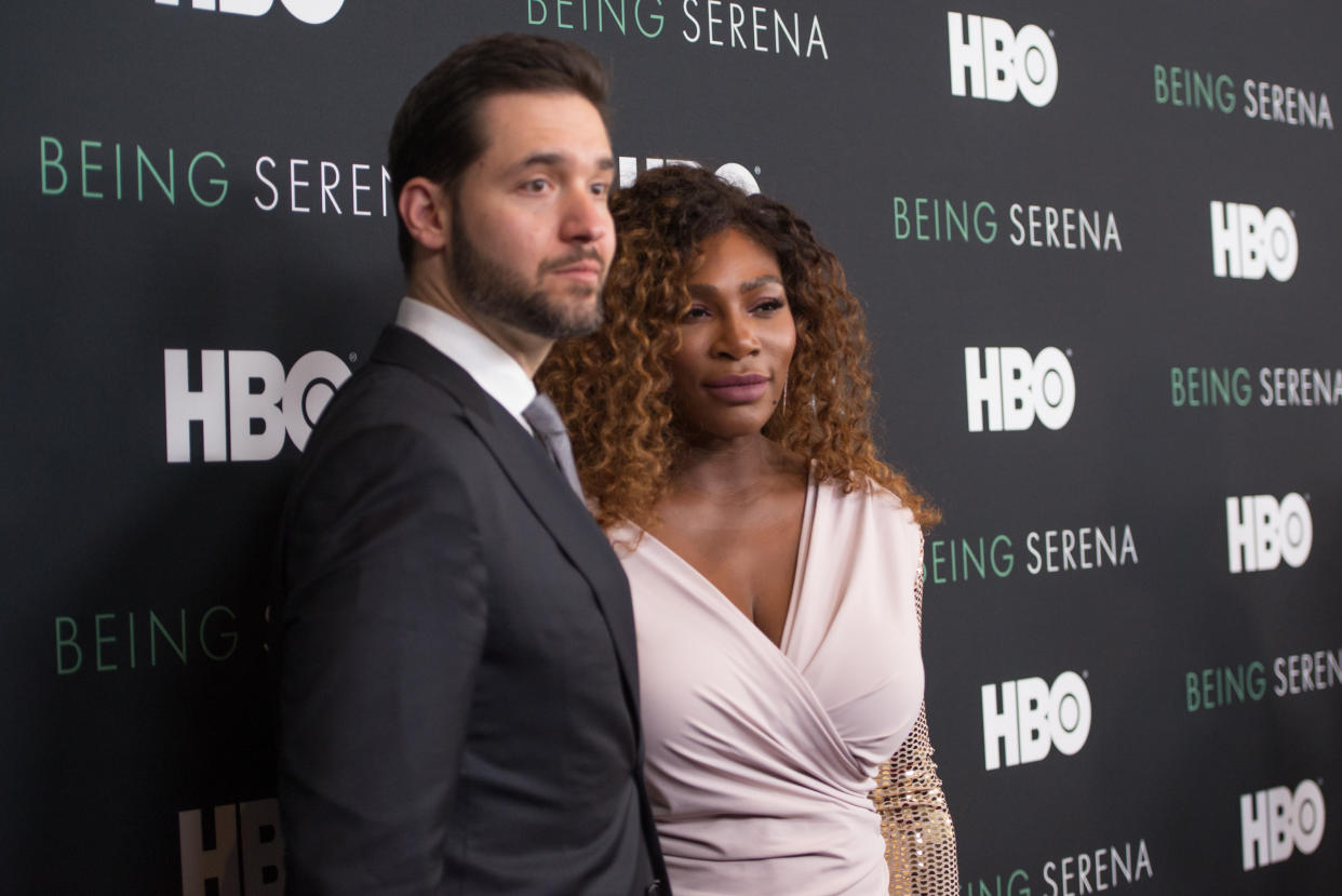 Tennis star Serena Williams is celebrating her two-year wedding anniversary to Alexis Ohanian. (Photo: Mike Pont/WireImage)