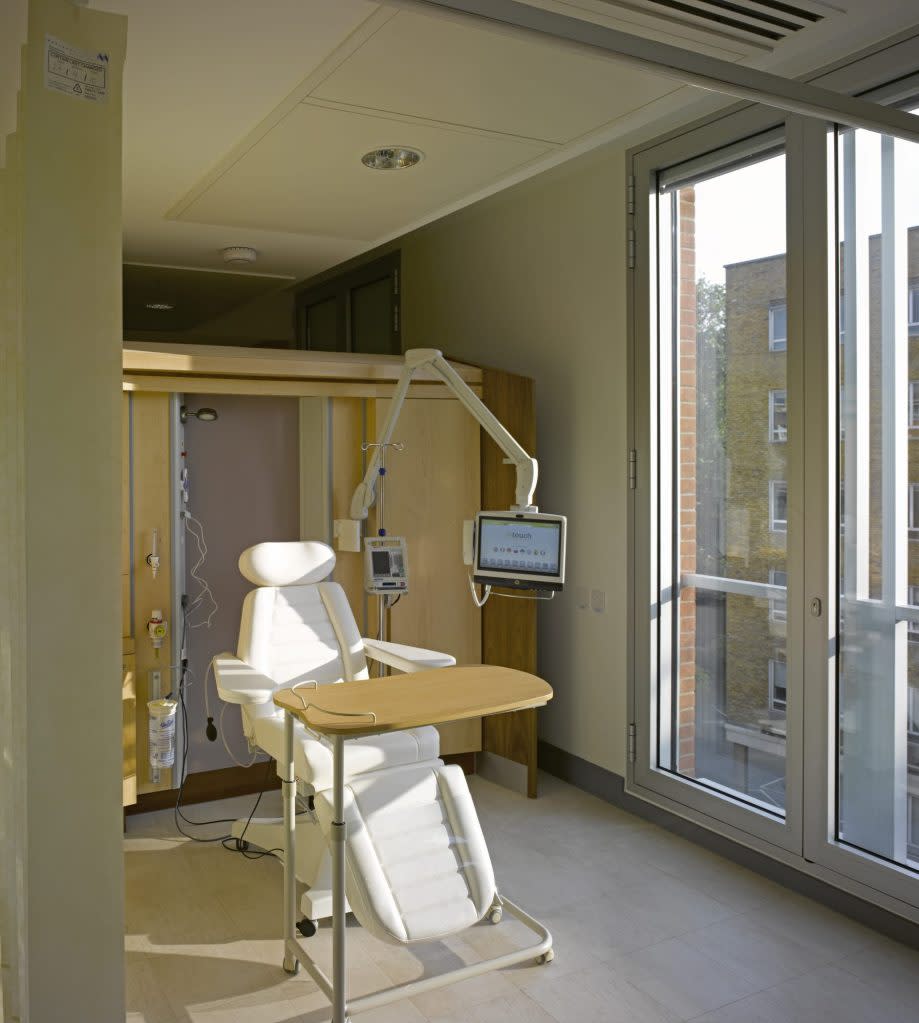 The hospital offers luxury private rooms for its patients during their stays. Universal Images Group via Getty Images
