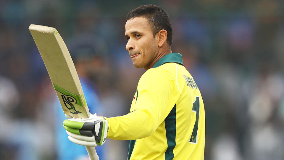 Khawaja has been in superb touch with the bat for Australia. Pic: Getty
