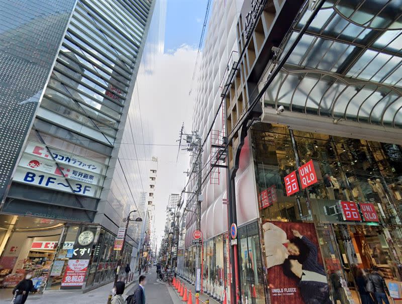 「UNIQLO心齋橋店」即將於下個月1日熄燈。（圖／翻攝自Google Maps）