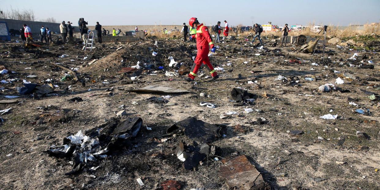 Iran plane crash