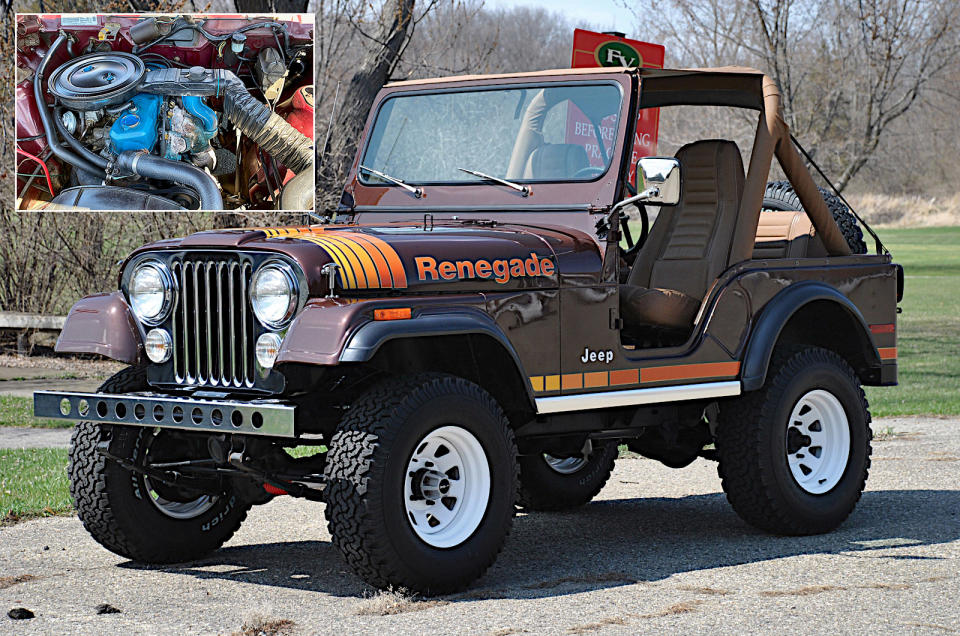 <p>Although it was created by the Pontiac division, the <strong>2.5-litre</strong> four-cylinder Iron Duke powered models in every GM brand except Cadillac, as well as many AMC vehicles including the <strong>Jeep CJ</strong> (1980 Wrangler Renegade pictured).</p><p>It has been widely reviled because it is not interesting, though this is not a necessary attribute of a successful engine. There is, however, a case for taking offence at the fact that it was fitted to the third-generation <strong>Chevrolet Camaro</strong>, for which its <strong>sub-100bhp</strong> output seems quite unsuitable.</p>
