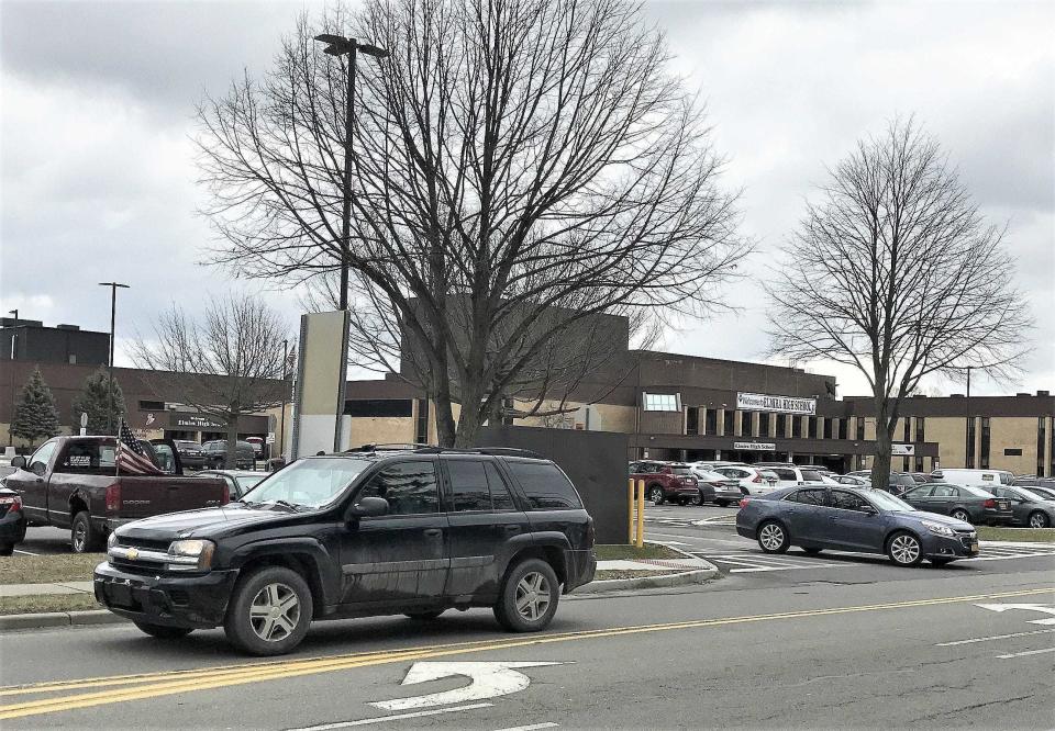 The former Southside High School on South Main Street became Elmira High School after the Elmira City School District converted Elmira Free Academy to a middle school and moved all high school classes into one building.