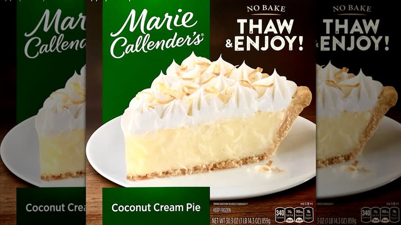 Coconut Cream Pie box