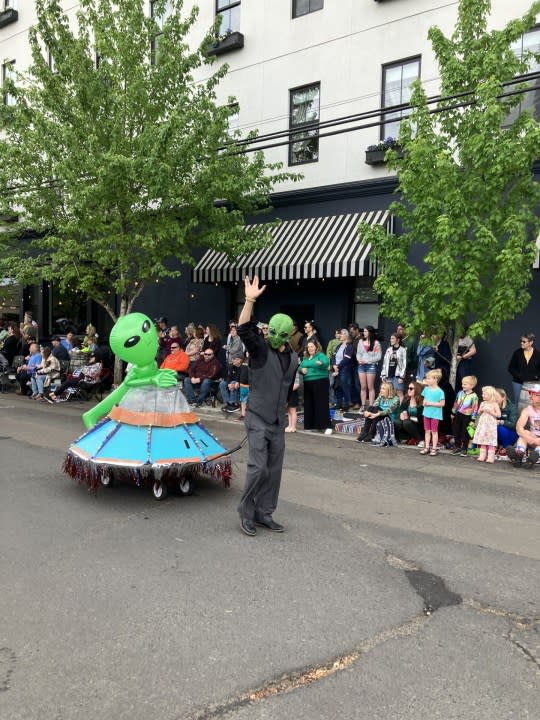 The 24th annual McMenamins UFO Festival on May 18, 2024. (KOIN)