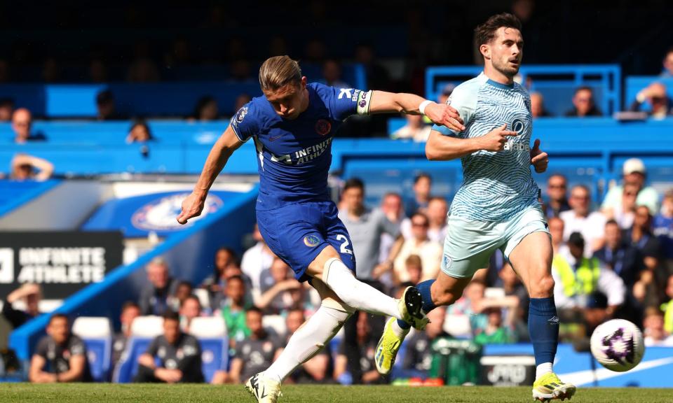 <span>Conor Gallagher is in no rush to leave Chelsea, raising the prospect he could leave on a free transfer next summer.</span><span>Photograph: John Patrick Fletcher/Action Plus/Shutterstock</span>