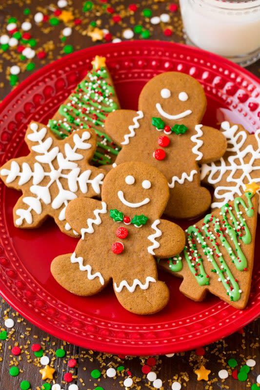 <p>Cooking Classy</p><p>A classic beloved Christmas sweet treat.</p><p><strong>Get the recipe: <a href="https://www.cookingclassy.com/gingerbread-cookies/" rel="nofollow noopener" target="_blank" data-ylk="slk:Gingerbread Cookies;elm:context_link;itc:0;sec:content-canvas" class="link ">Gingerbread Cookies</a></strong></p>
