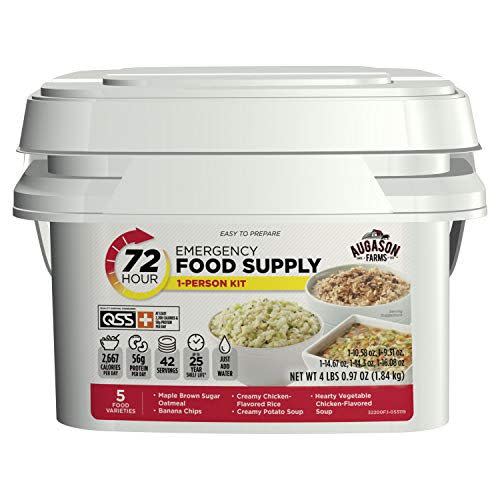 3) 72-Hour 1-Person Emergency Food Supply Kit