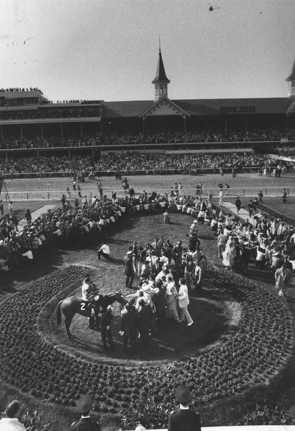 Affirmed made it to the winner's circle in the 1978 Kentucky Derby, and would go on to win the Triple Crown.