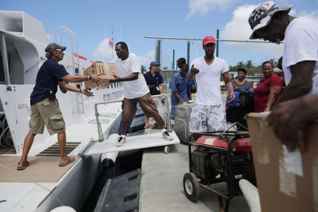 U.S. Virgin Islands Continues Major Recovery Efforts After Hurricane Irma Devastated The Islands