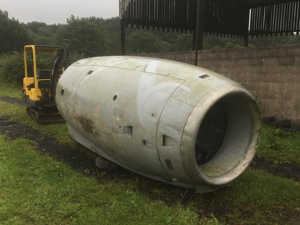 Steve Jones VC10 jet engine