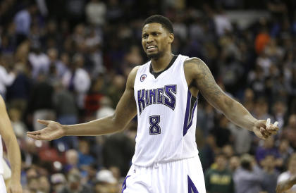 Could the Kings get enough in return to part with Rudy Gay? (AP)