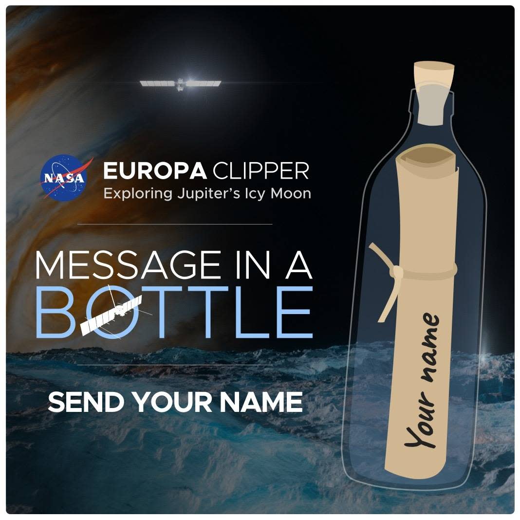 La NASA vous permet d’envoyer votre nom sur la prochaine sonde qui part pour une lune de Jupiter