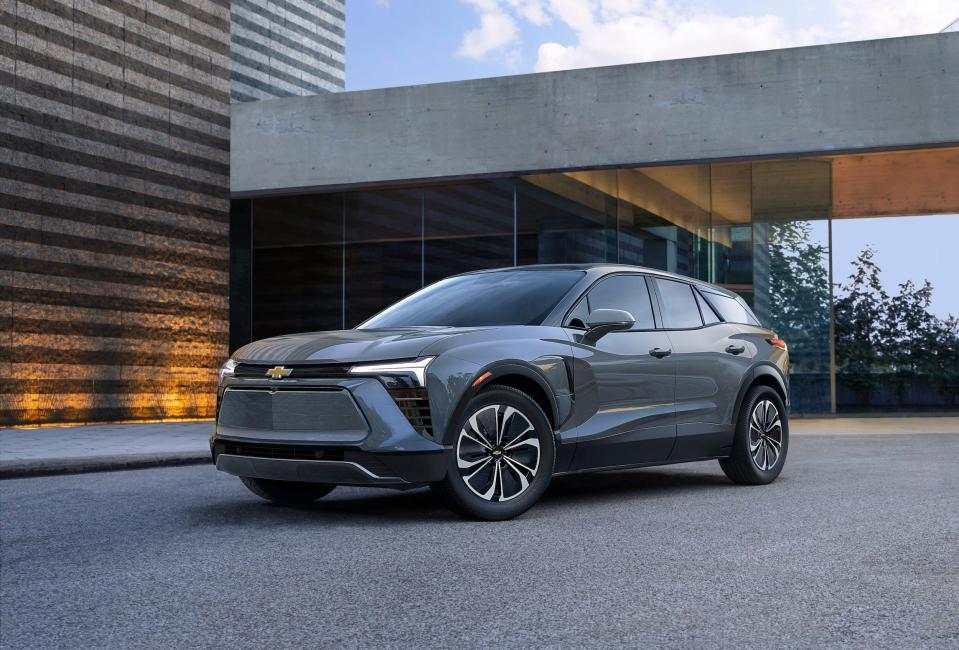 The Chevrolet Blazer EV electric SUV. [EMARGO 7/18 DNP]