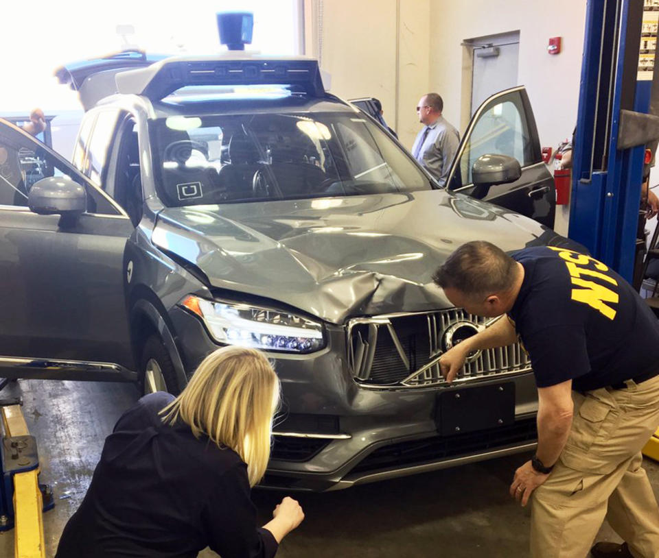 Nearly a year after one of Uber's autonomous SUVs struck and killed apedestrian, Elaine Herzberg, Arizona prosecutors said they did not find thecompany criminally liable in the incident